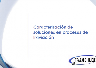Soluciones en procesos de lixiviación